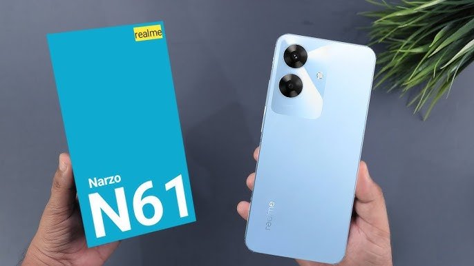 6498 रूपये में ख़रीदे Realme Narzo N61 न्यू स्मार्टफोन, 5000mAh बैटरी के साथ मिलेगा फुल HD कैमरा, देखे कीमत